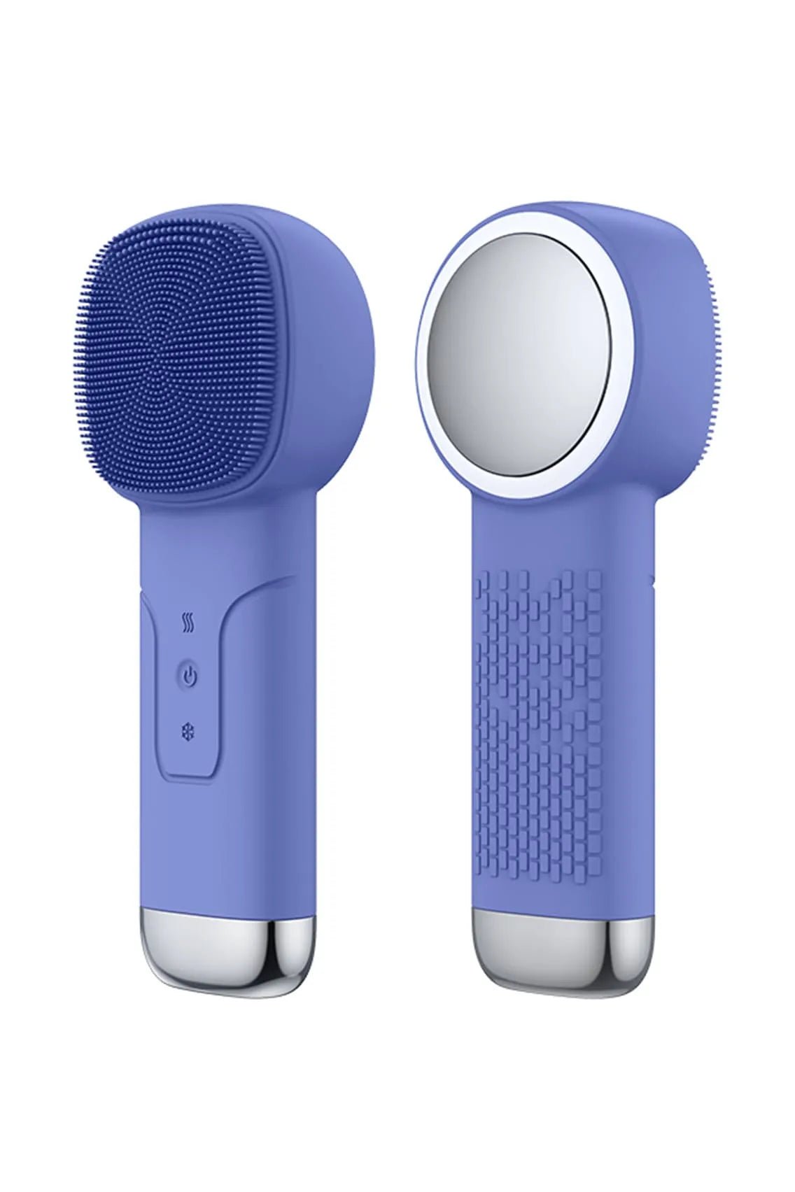 Toree 2-in-1 Electric Silicone Facial Cleansing Brush & Massager with Heating & Cooling Therapy for Deep Pore Cleaning - Image 4