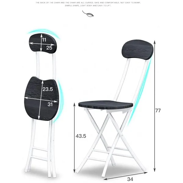 SND Homes Utilite Scissor Tables, Easy Folding, Multipurpose Outdoor Lawn Coffee (Large Size | White | 80cm By 80cm) - Image 2