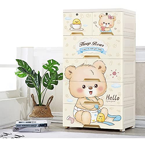 SND Homes Smart Storage cabinet / Almirah / cupboard for newborn baby kids essentials - Baby Elephant - Image 5