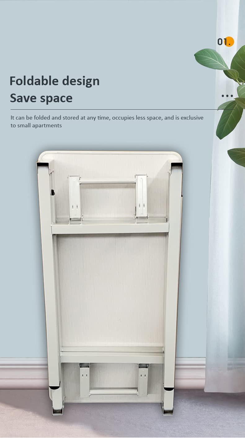 SND Homes Foldable Solid Wood Office Table and Workstations /Computer Table/Work Desk for Kids/Adults - No Assembly Required (80 X 40 Molded Black) - Image 2