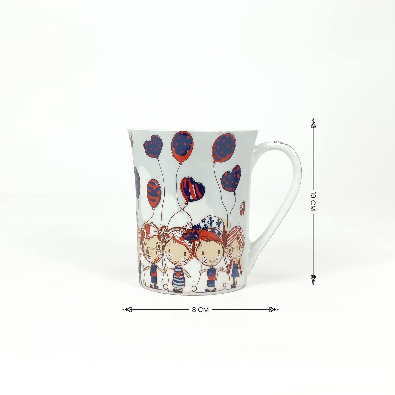 StarAndDaisy Coffee Mug Set of 2 | Dishwasher & Microwave Safe | Ceramic Bone China Cup to Gift to Best Friend | Ceramic Tea Coffee Milk Cups. (SND-MM-14) - Image 5