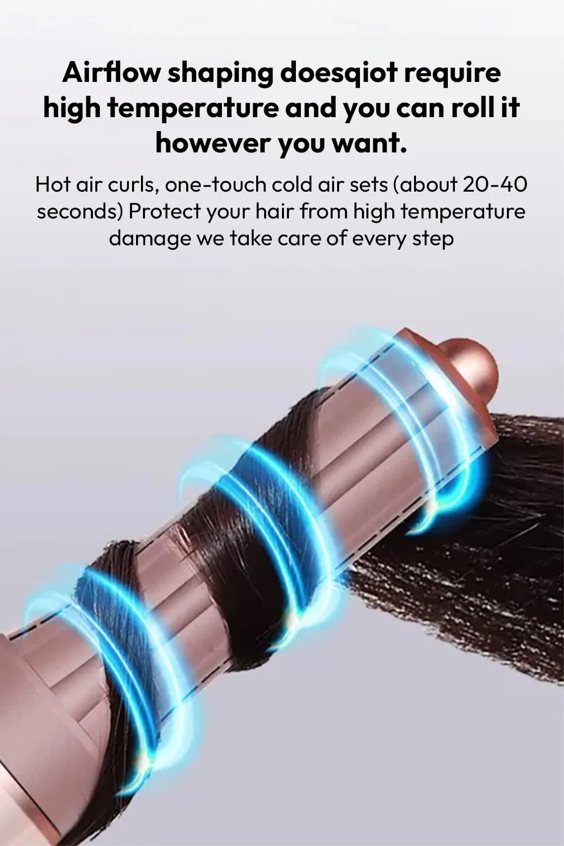 Toree 5-in-1 Professional Airstyler with Smart Airflow Motor & Multi-Styling Attachments - Image 4