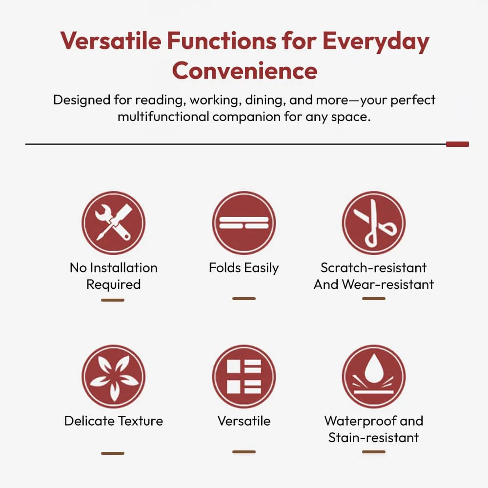 SND Homes 'Bed Buddy' Laptop Desk,Portable Foldable Laptop Bed Tray Table with Drawer,Bed Tray for Eating,Laptop Bed Tray Table for Bed and Sofa (All Pink) - Image 3