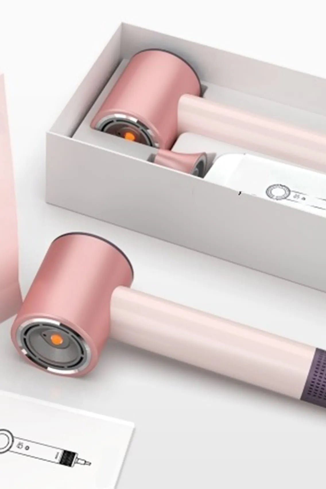 Toree 5-In-1 Automatic Curling Iron Set - Advanced Lightweight Ionic Hair Dryer with Intelligent Temperature & Noise Reduction Technology - Image 3