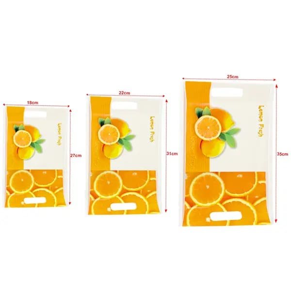 SND Homes Crystal Melamine Villori Series Serving Tray (Multicolor, Small, Medium and Large Size) Set of 3 - Image 3