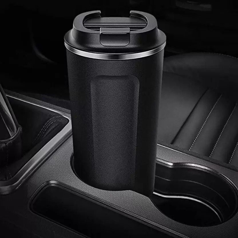 Hot Tea Coffee Mug, hoard Vacuum Insulated Stainless Steel Tumbler Double Walled Mug 510 ml Sipper-Dark grey steel - Image 6