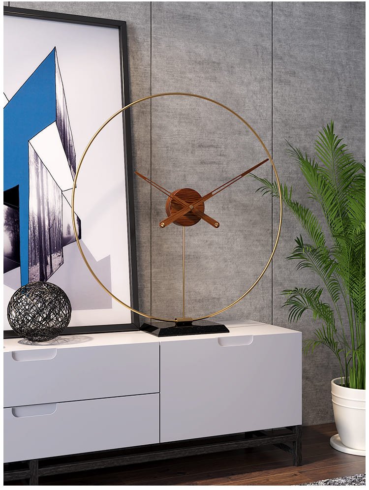 SND Home Décor Handcrafted Elite - Wall and Table Clock for Modern Life-Style and High-End Luxury - Image 2