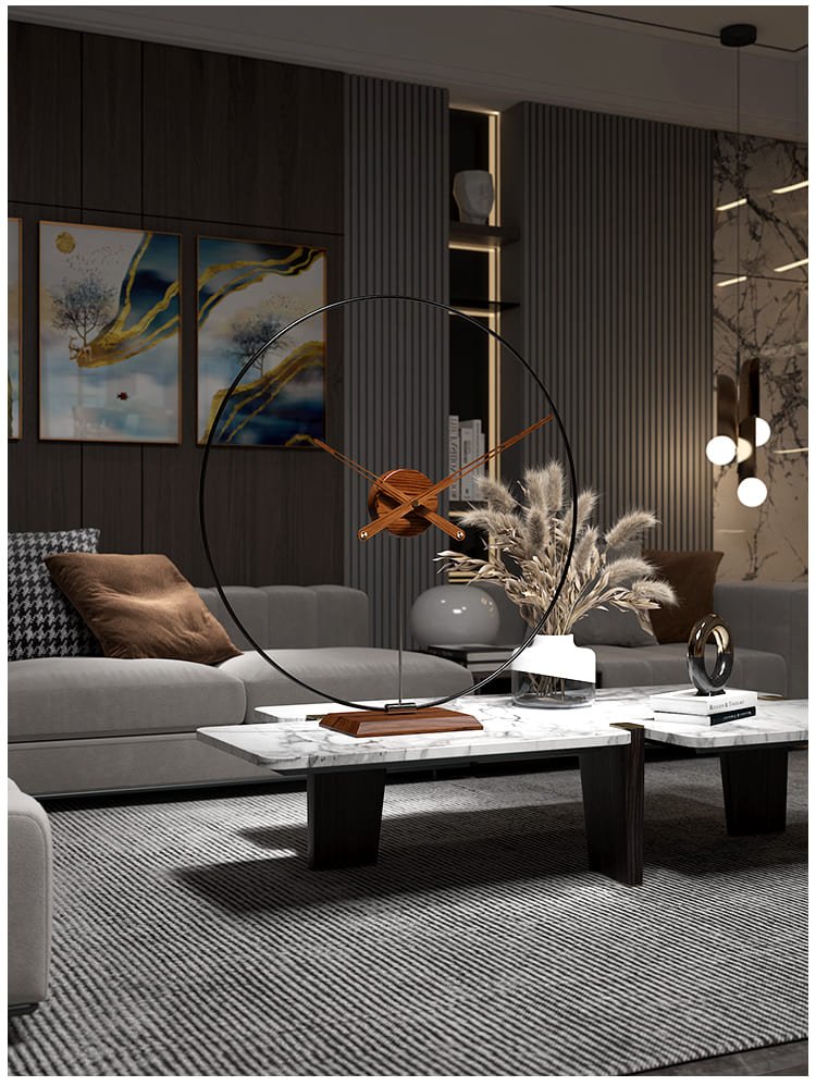 SND Home Décor Handcrafted Elite - Wall and Table Clock for Modern Life-Style and High-End Luxury - Image 3