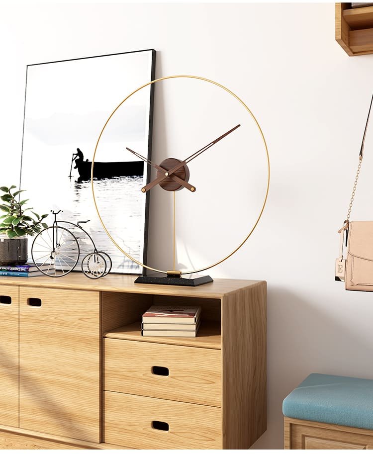 SND Home Décor Handcrafted Elite - Wall and Table Clock for Modern Life-Style and High-End Luxury - Image 4