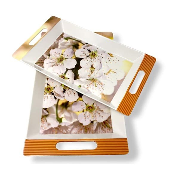 SND Homes Crystal Melamine Serving Roseate Series …