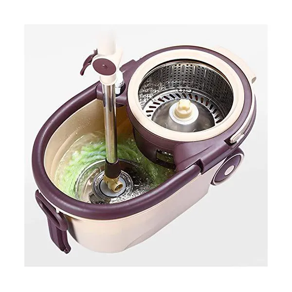 SND Homes Modular Design Easy Clean Spin Mop with SS Rod and Stainer - Image 6