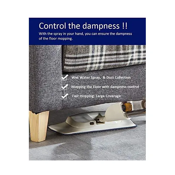 SND Homes Spray Mop with Dust Collector with 2 Super Absorbent Microfiber pad - 510 ml Dispenser - Image 6