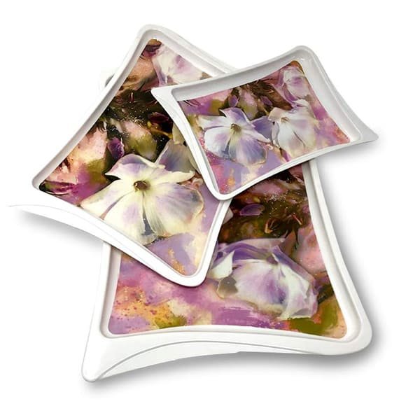 Crystal by SND Homes Melamine Serving Tray, Set of…